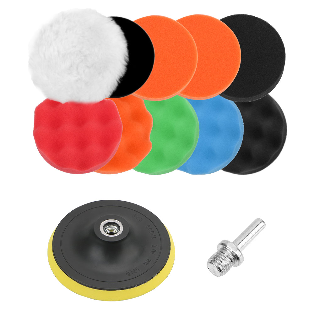12 szt./zestaw Akcesoria do po – Polish Pad Set Buffer recenzja i cena